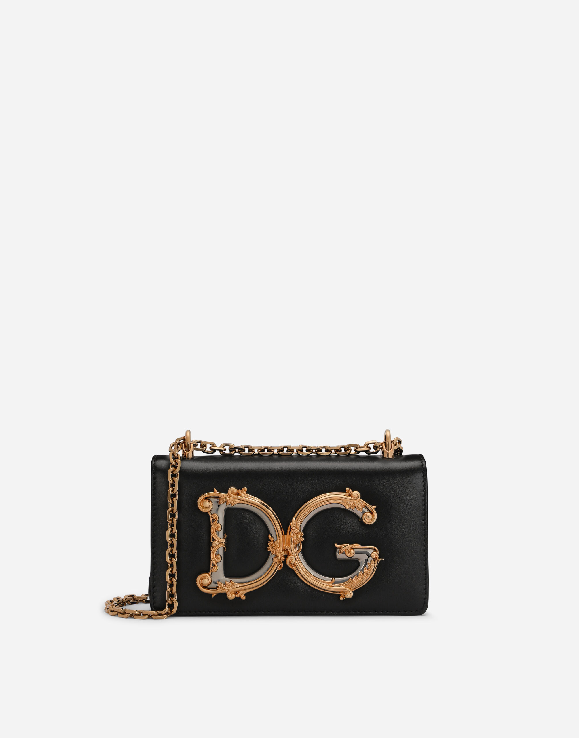 D&G - CALFSKIN DG GIRLS PHONE BAG